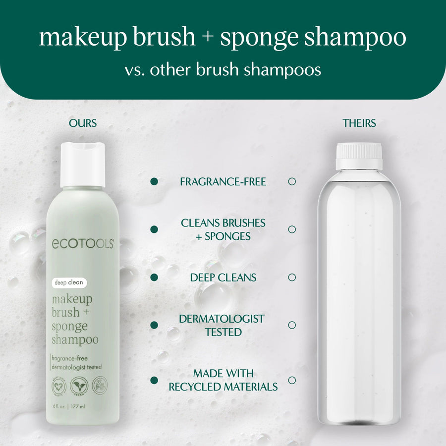 XL Makeup Brush + Sponge Shampoo