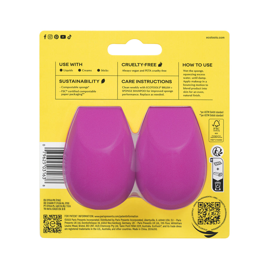 Bioblender Makeup Sponge Duo