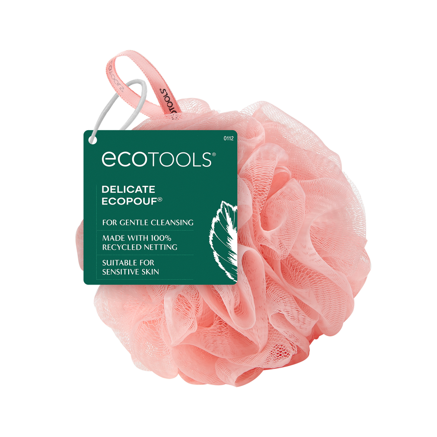 Delicate Recycled EcoPouf - Pink Punch