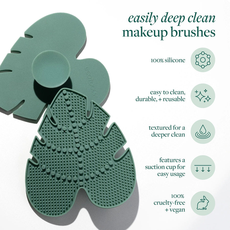 Makeup Brush Cleansing Pad + Deep Clean Shampoo Bundle