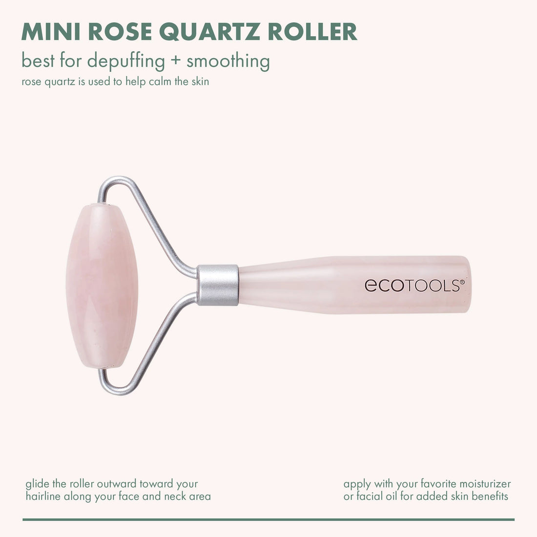 Mini Rose Quartz Facial Roller