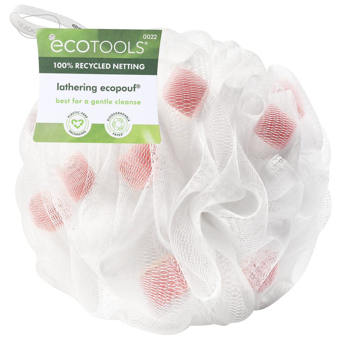 Lathering EcoPouf Bath Sponge