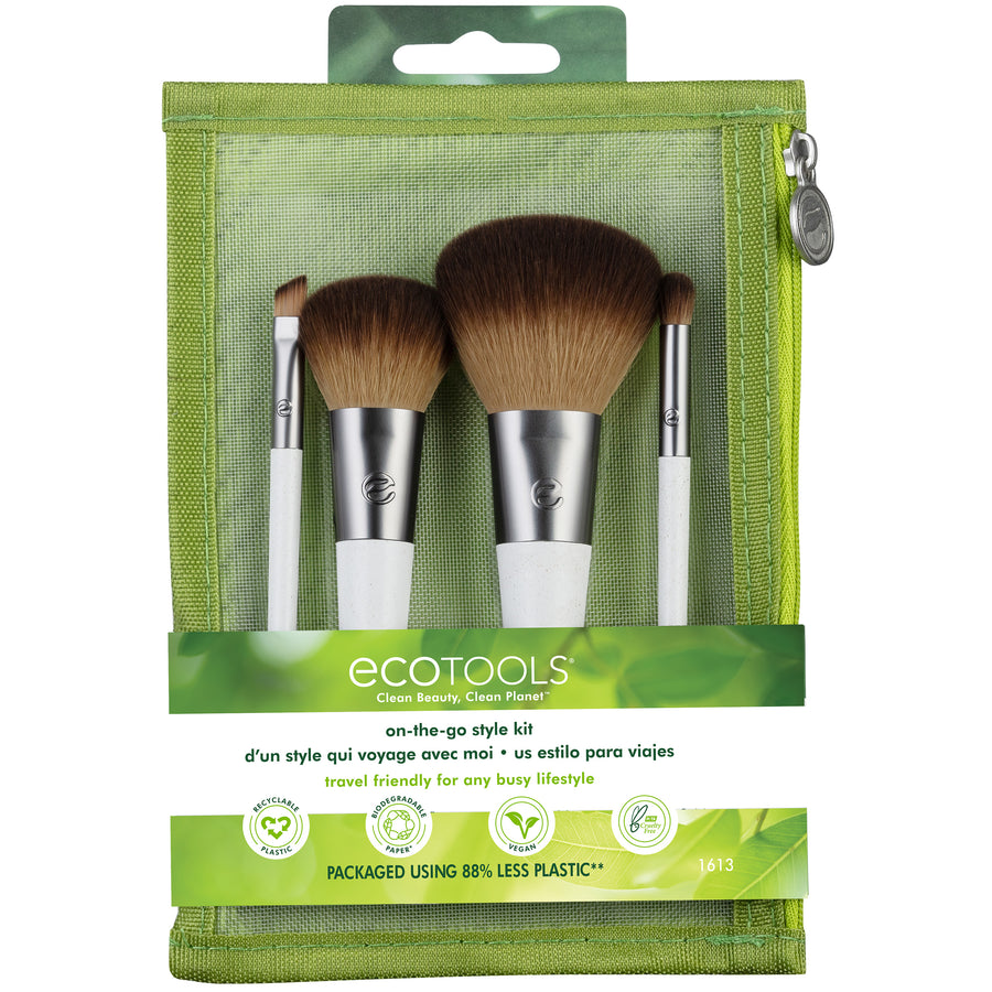 On-The-Go Style Makeup Brush Kit