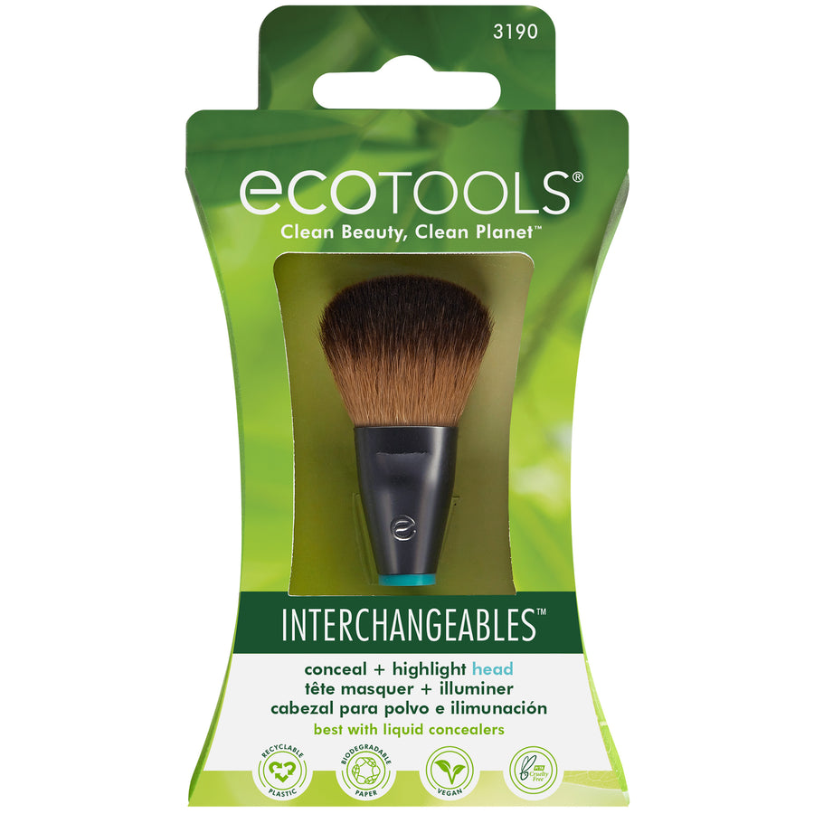 Interchangeables Conceal and Highlight Makeup Brush Head