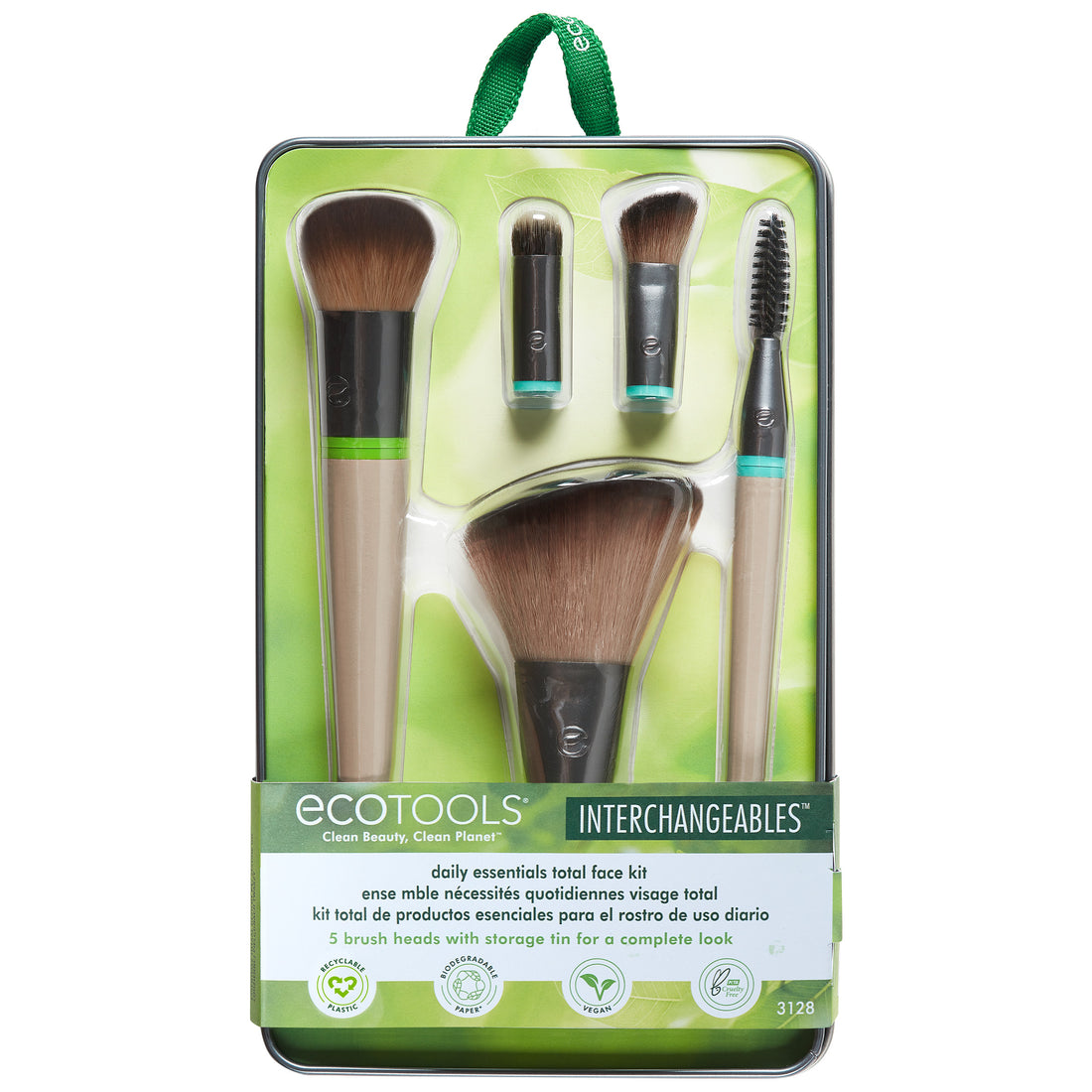 Interchangeables Daily Essentials Total Face Makeup Brush Kit