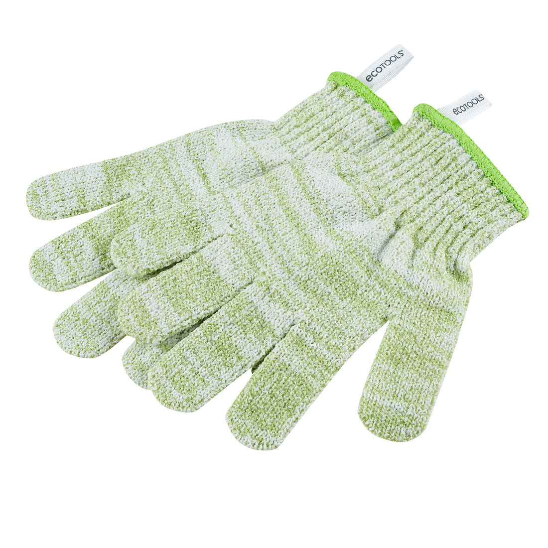 Exfoliating Bath & Shower Gloves, Green