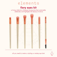 Elements Fiery Eyes Eye Makeup Brush Kit